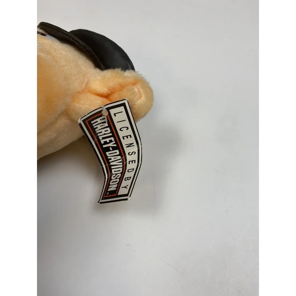 VTG Harley Davidson Motorcycle Biker Stuffed Plush Pig Hog 7 Inches 1993 w/Tags